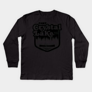 Camp Crystal Lake Kids Long Sleeve T-Shirt